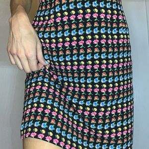 Floral Mini Skirt